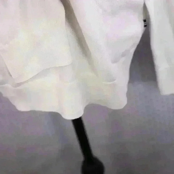 Men's Nautica Size M Navtech white high neck 1/4 zip sweater - Picture 6 of 12